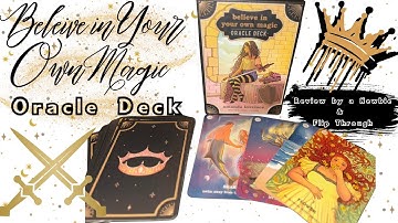 Believe In Your Own Magic Oracle Deck Review by a Newbie Card Reader