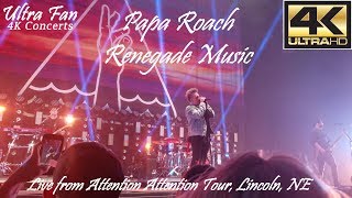 Papa Roach - Renegade Music Live from Attention Attention Tour Lincoln