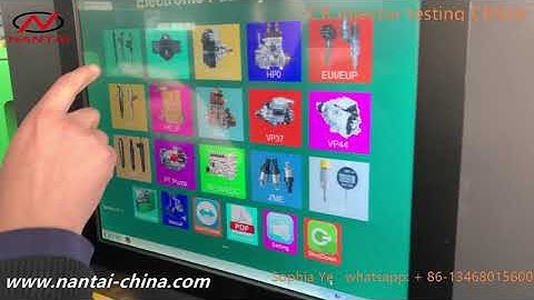 Common rail injector testing/ Taian nantai CR926 HEUI, EUI EUP, Common rail pump test bench/stand