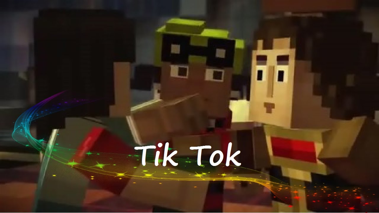 MCSM Girls - Tik Tok [Minecraft Story Mode] - YouTube