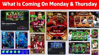What Is Coming On Monday And Thursday In eFootball 2024 Mobile | Free Coins, New Big Time Players