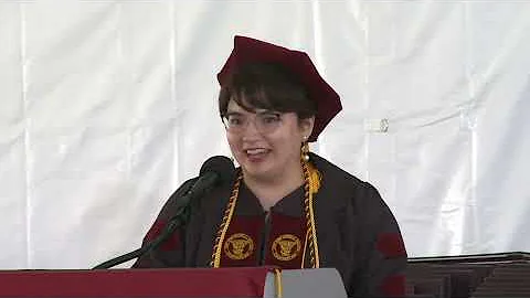 Rebecca Nguyen, M.D. '22, Addresses the SOM Class ...