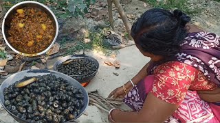 বাঙলির গুগলির রান্না মা কিভাবে করলো | snail recipe in bengali | gugli recipe cooking | vilage vlog