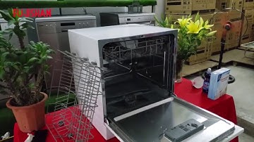 Máy rửa chén bát Fujishan 8 bộ S05F  - Phát minh hữu ích cho các bà nội trợ Việt Nam