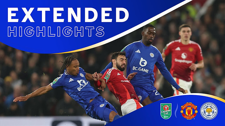 Our Carabao Cup Journey Ends 🏆 | Manchester United 5 Leicester City 2