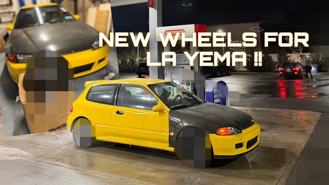 NEW WHEELS FOR THE HATCH (La yema) 