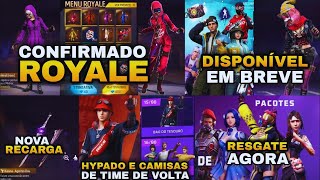 CONFIRMADO HYPADO DE VOLTA, CAMISAS DE TIME, DATA COM ROYALE TOP CRIMINAL, RECARGA DA KATANA E MAIS!