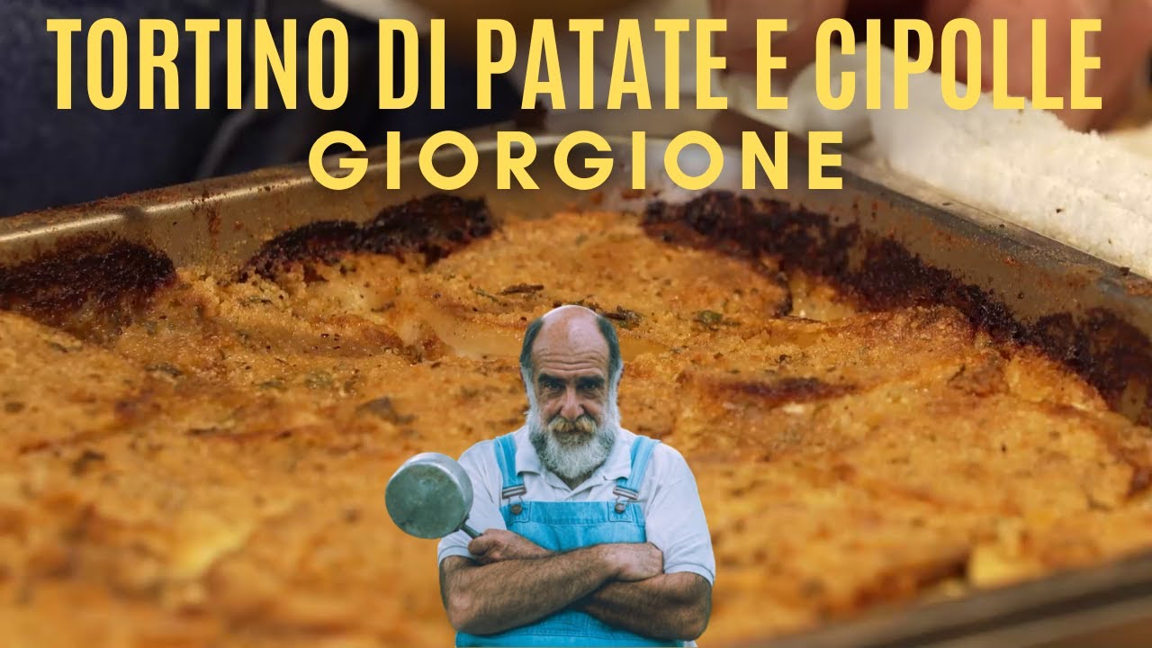 TORTINO DI PATATE, CIPOLLA, RICOTTA E MOZZARELLA - Le ricette di Giorgione