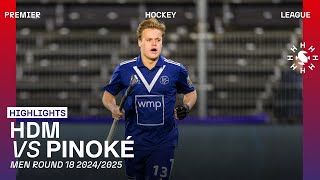 Troost Weer Belangrijk Met Een Hattrick Hdm - Pin Tulp Hoofdklasse Heren 2425 Samenvatting