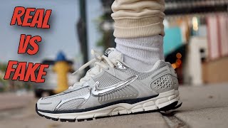 Nike Vomero 5 Photon Dust Real VS Fake On Foot review comparison