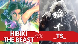 SF6 ✌️ Hibiki The Beast (Lily) vs _ts_ (Akuma) ✌️ - Street fighter 6