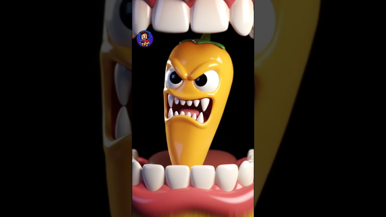Angry Chili Pepper Monster 🌶️👀 | Creepy Cute Horror Animation 