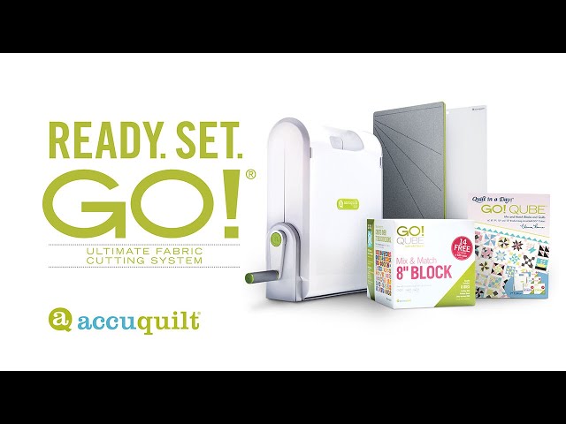 AccuQuilt  Ready. Set. GO! Ultimate Fabric Cutting System – Austin Sewing