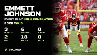 Emmett Johnson: Every Touch of 2026 Week 6 | Full Film Compilation