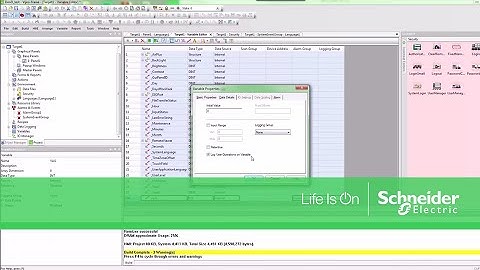 Logging User Information on Variable Value Change in Vijeo Designer | Schneider Electric Support