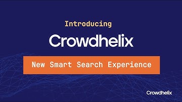 Introducing Crowdhelix Smart Search: A Faster, Smarter Way to Collaborate