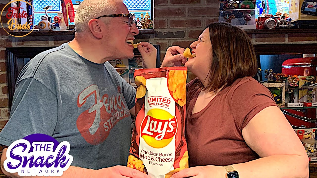 Lay's Cheddar Bacon Mac & Cheese Chips - Taste Buds - Review