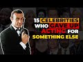 15 Celebrities who Gave up Acting for Something Else | Celeb Zone