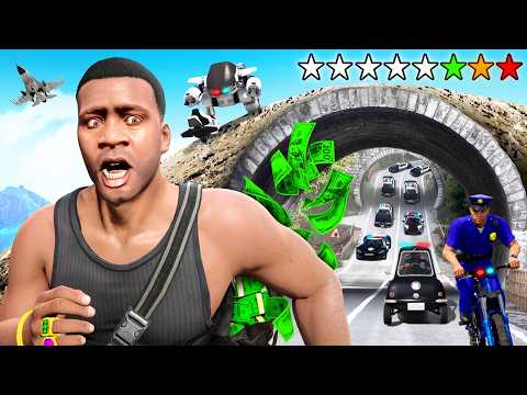 GTA 5 But EVERY Heist Gets HARDER 1 000 Star Wanted Level 