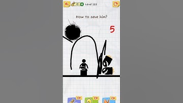 how to save him level 122 draw 2 save #trending #viralshorts #shorts