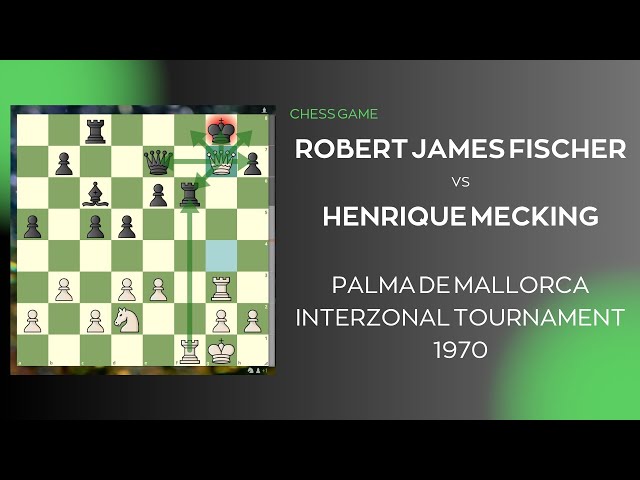 Robert James Fischer vs Mikhail Tal, 1962 #chess #chessgame 