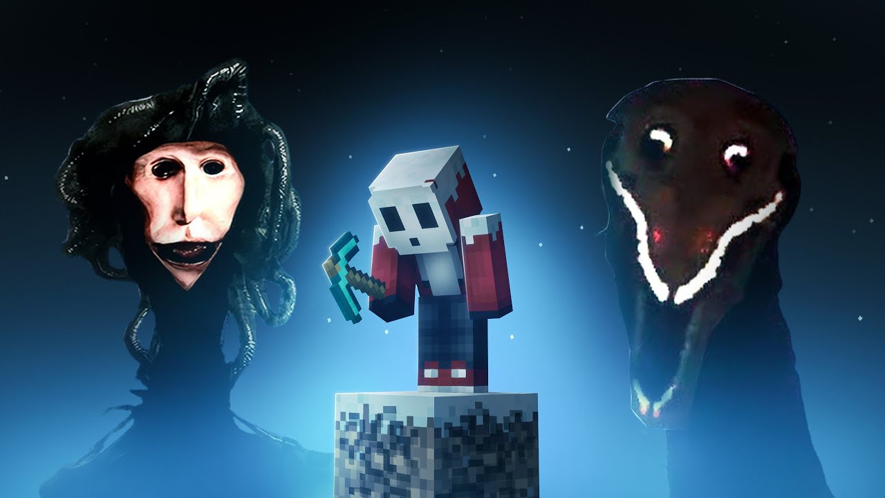 I Added EVERY Horror Mod to One Block Minecraft