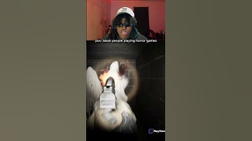 pov: black people playing horror games 😂 (Twitch/YT: HeyyVance) #chuxie #themortuaryassistant #short