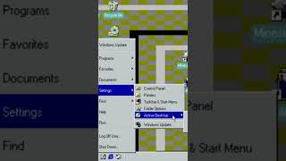 How to change wallpaper in win 98 simulator #viral