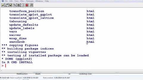 Installing R packages from Github