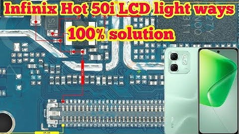 Infinix Hot 50i Display light not working problem solved| Hot 50i Display light ways 