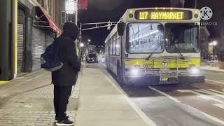 The 117: The Ride In The Big Package! | Yoshi's Ride Series {S4-E16} - Riding the 117 🚌 - {MBTA}