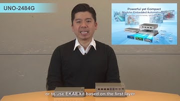 Advantech New Powerful yet Compact Modular Box Platform , UNO-2484G (EN)_with Intel Logo