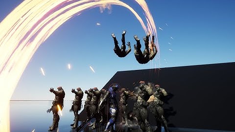 [21] UE4 Portfolio2  - Add Reaction anim