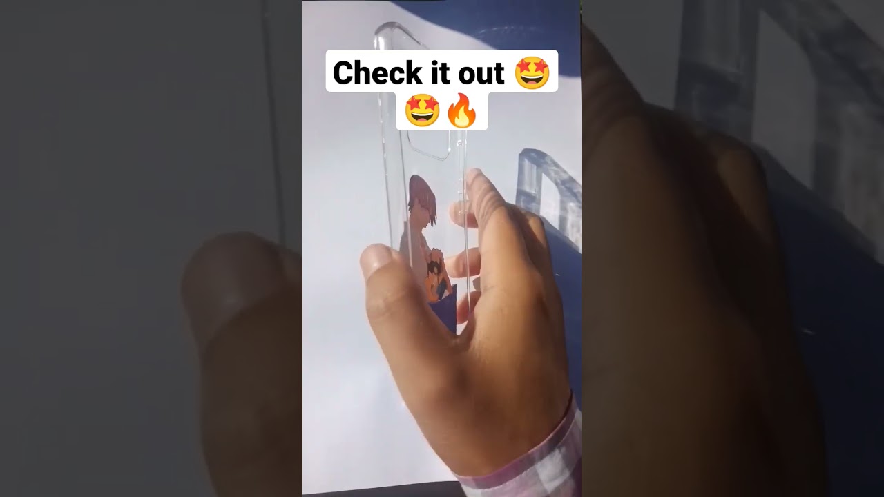 One Piece (Shanks--Luffy) Customised Phone Case 🤩🤩✨✨........ 