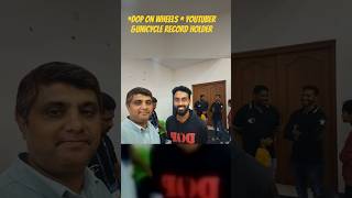 Met my friend "DOP ON WHEELS" Youtuber & Record holder in Unicycle to Ladakh,AUTO EXPO -2026-SALEM