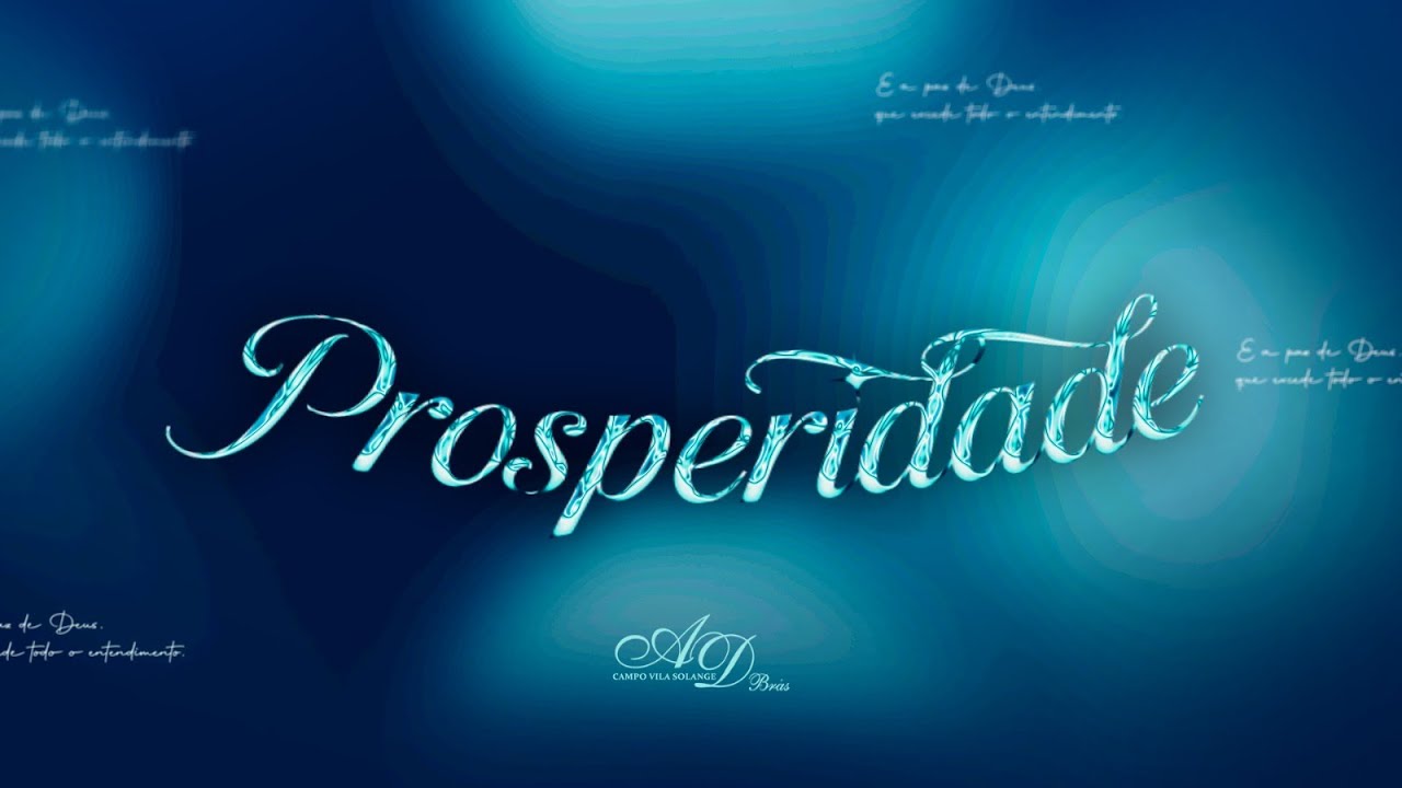 JANEIRO PROFÉTICO PROSPERIDADE | ADBRÁS CAMPO DE VILA SOLANGE