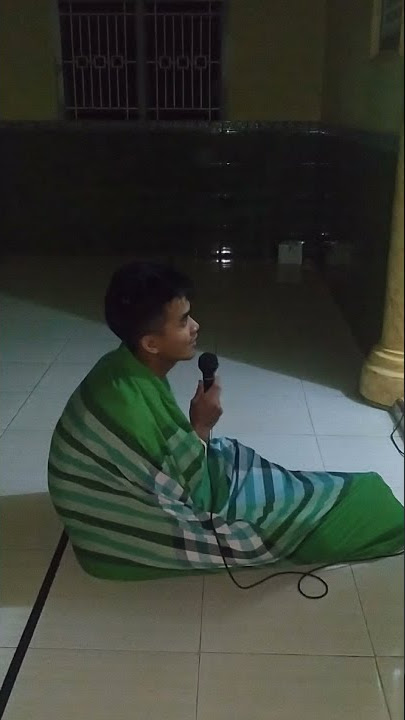 Anak muda bangunin sahur lucu