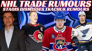 NHL Trade Rumours - Sens, Blues, Skinner &amp; Laine On The Move? Zadorov Fined &amp; Ducks OT Goal