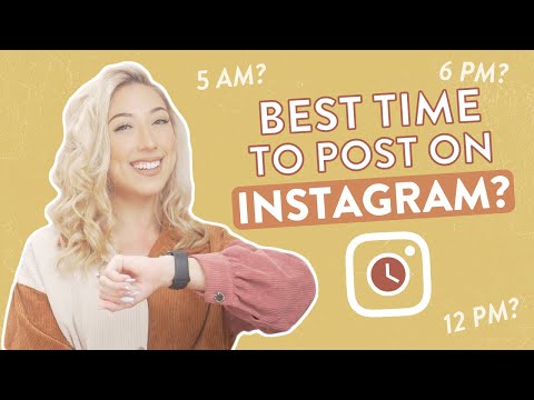 Update BEST TIME TO POST ON INSTAGRAM | Is there an optimal time to post Reels vs Photos?
