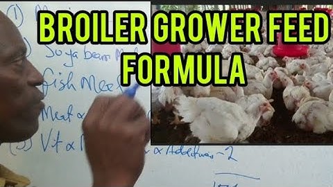 "Ultimate Broiler Grower Feed Formula: Boost Growth and Profitability"