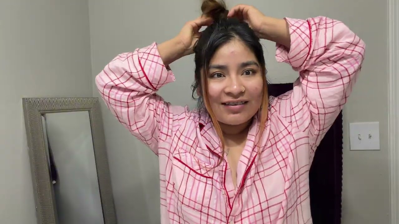 Alistándome para llevar a mi hijo  a la escuela