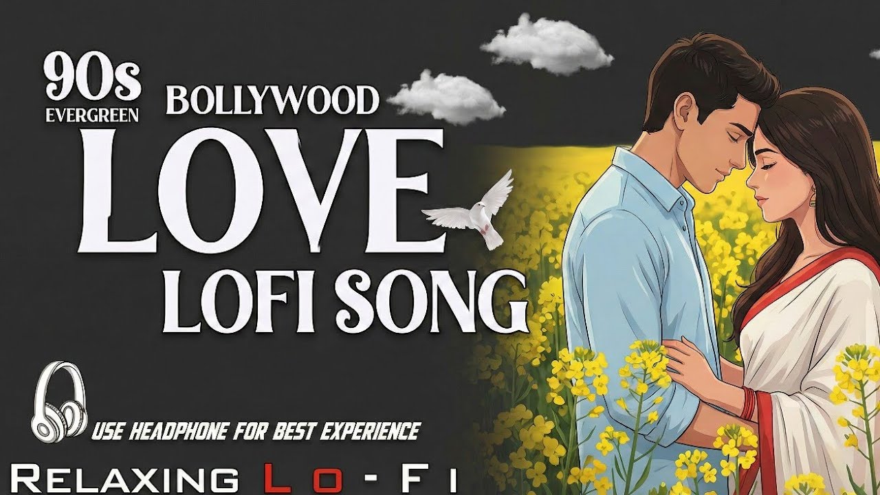 90s Bollywood Lofi Mix  | Old Hindi Romantic Songs | Chill & Relax Vibes