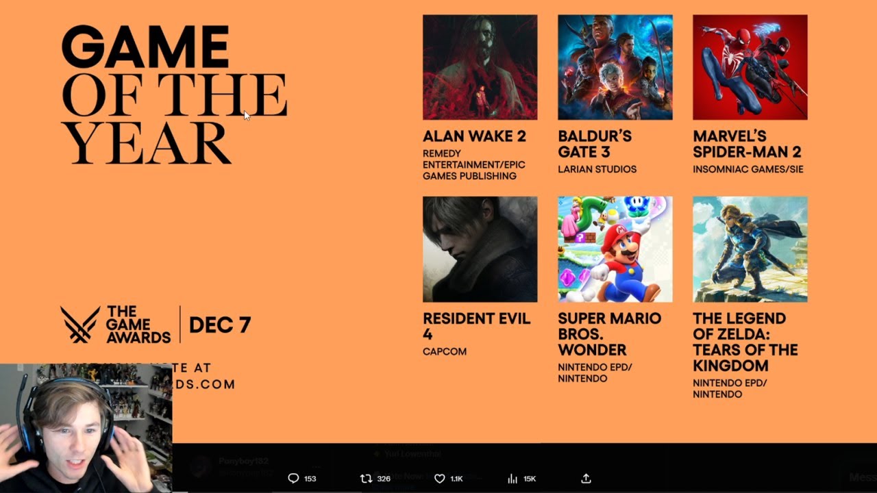 The Video Game Awards 2018 Nominees Announced; Full List of Nominations  Detailed - Gameranx