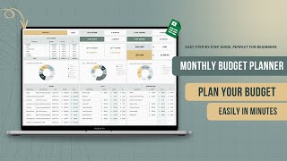 How To Use The Ultimate Monthly Budget Planner Step-By-Step Google Sheets Guide