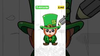 How To Draw A St Patrick’s Day Gnome 🍀