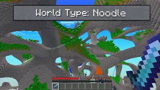 Minecraft, But It’s A Noodle World
