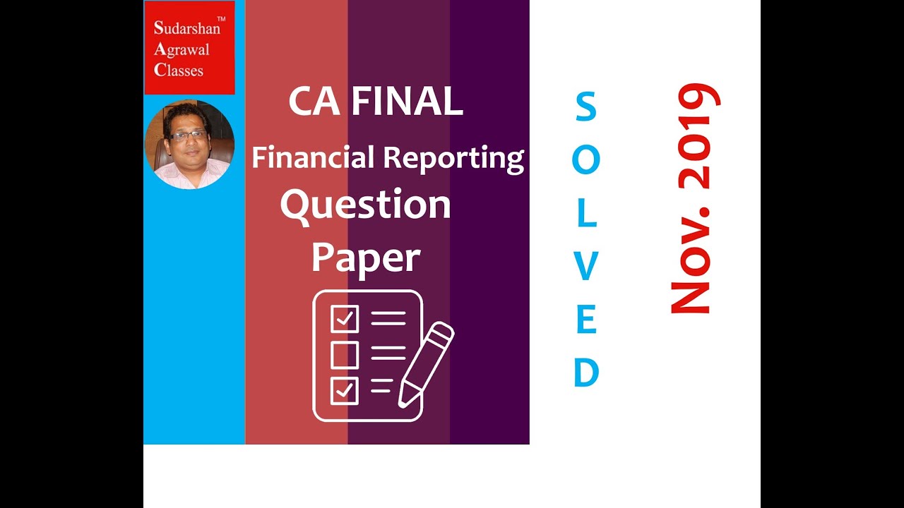 CA FINAL FR Question Paper Solved Nov2019