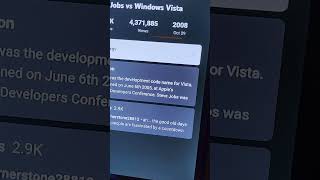 Steve Jobs.. I am Windows Vista Important.