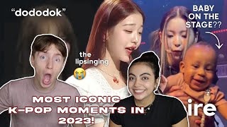 The Most Iconic K-pop Moments in 2023 | Reaction | Most Iconic Year Yet?