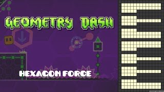 Geometry Dash - Hexagon Force Piano Cover